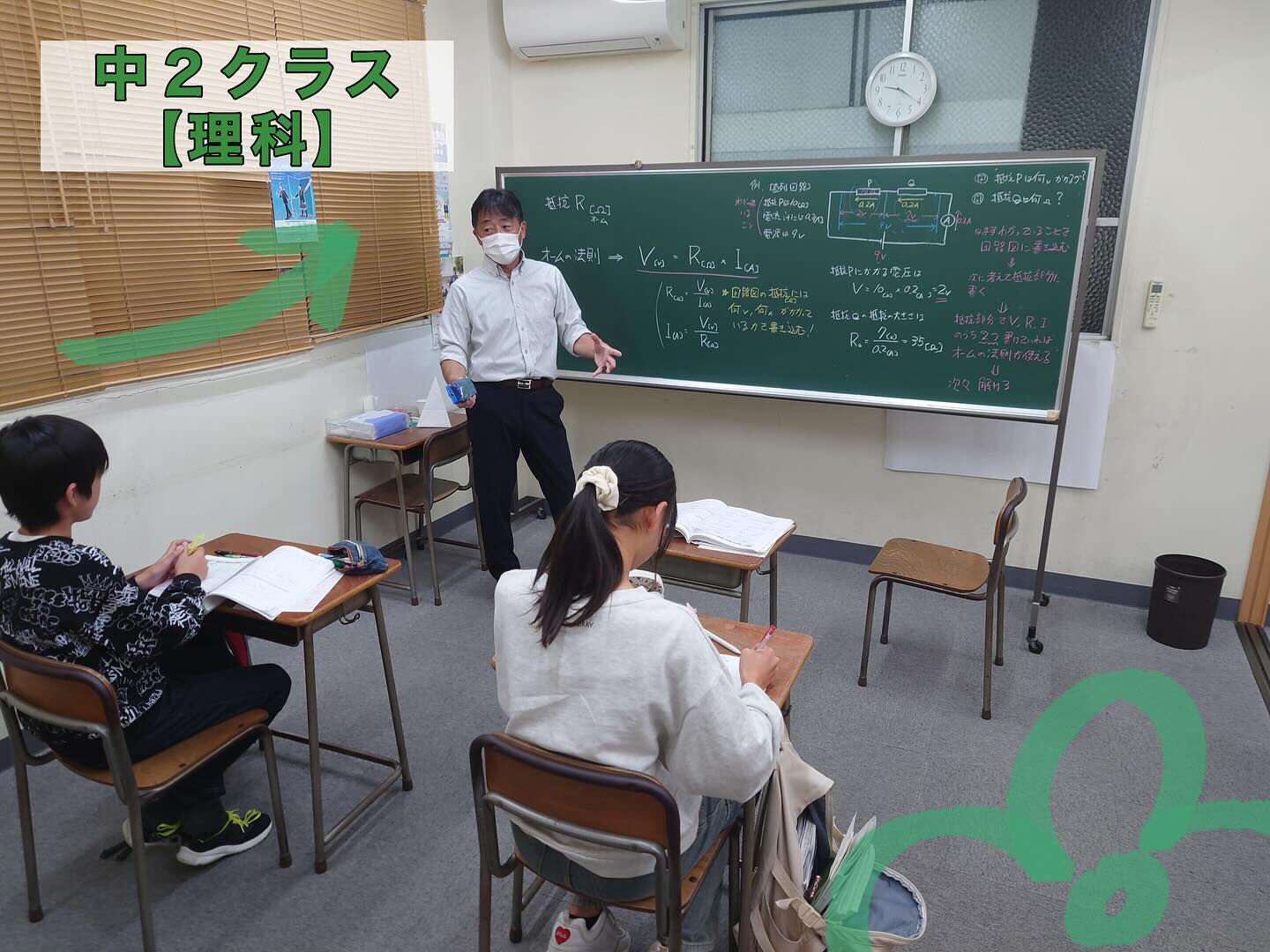 【火曜日の授業の様子】
