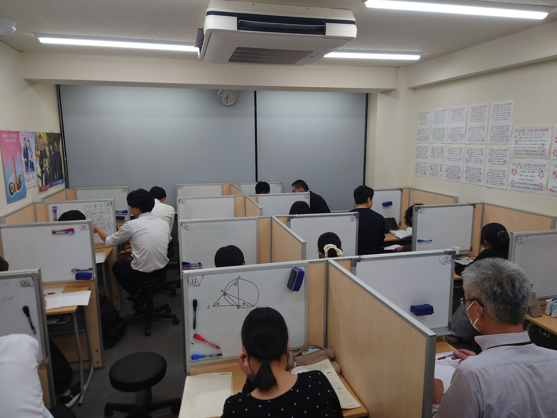 【10/5（月）個別指導の様子】